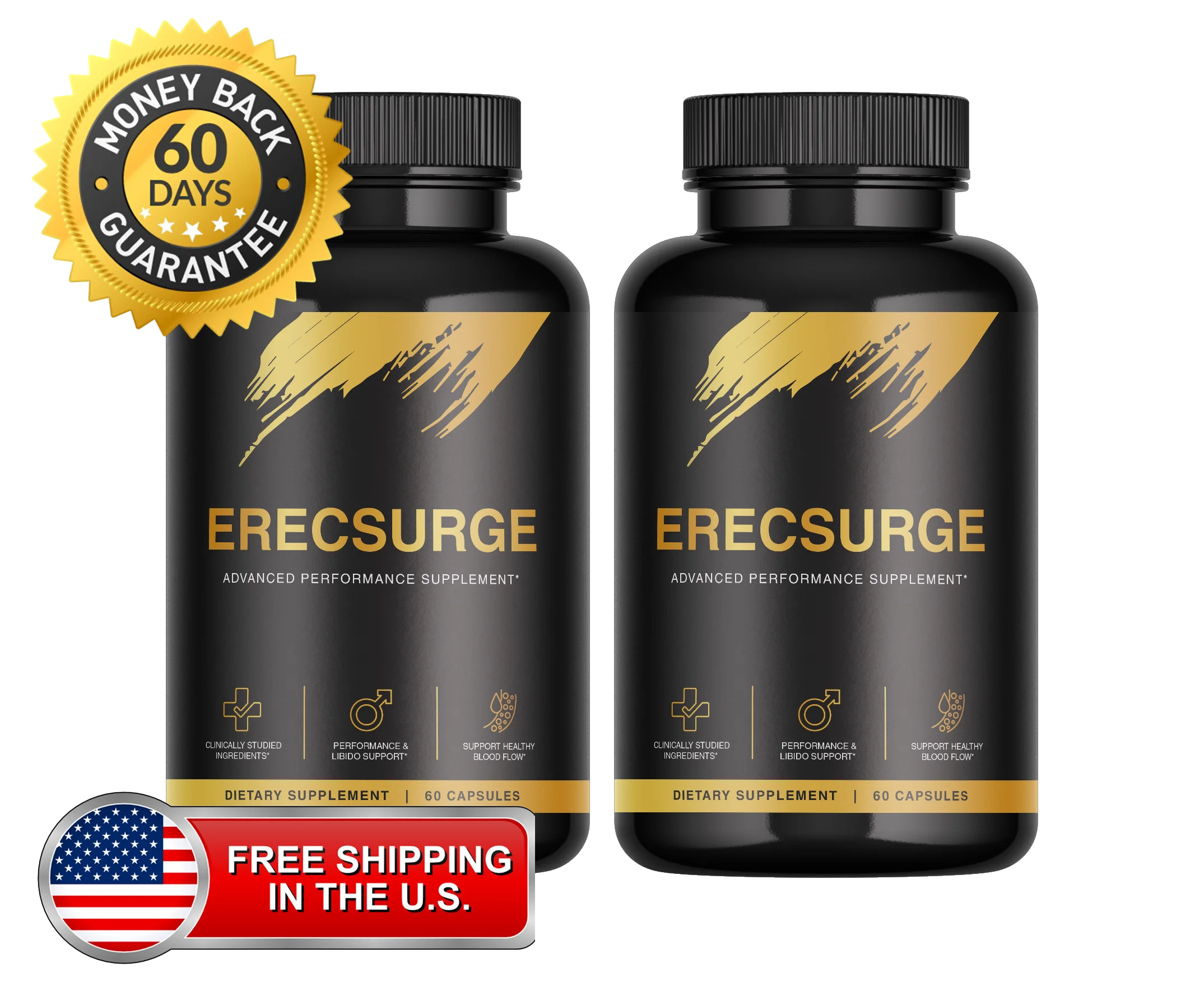 ErecSurge 2 bottles